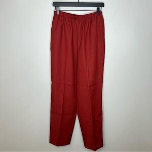 Alfred Dunner Rust Colored Pants Size‎ 12